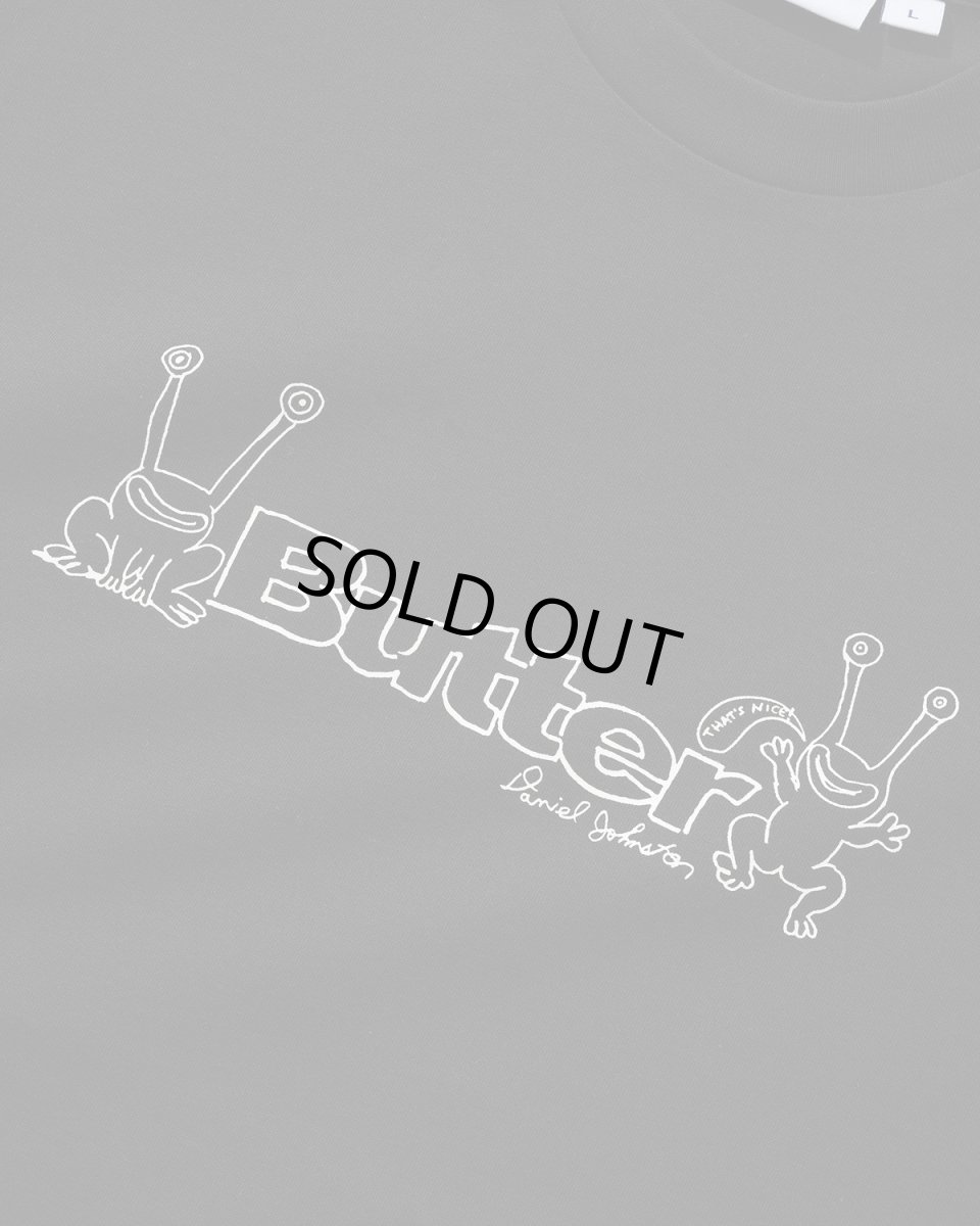 画像2: Butter GoodsｘDaniel Johnston Flog Logo Tee - Black (2)