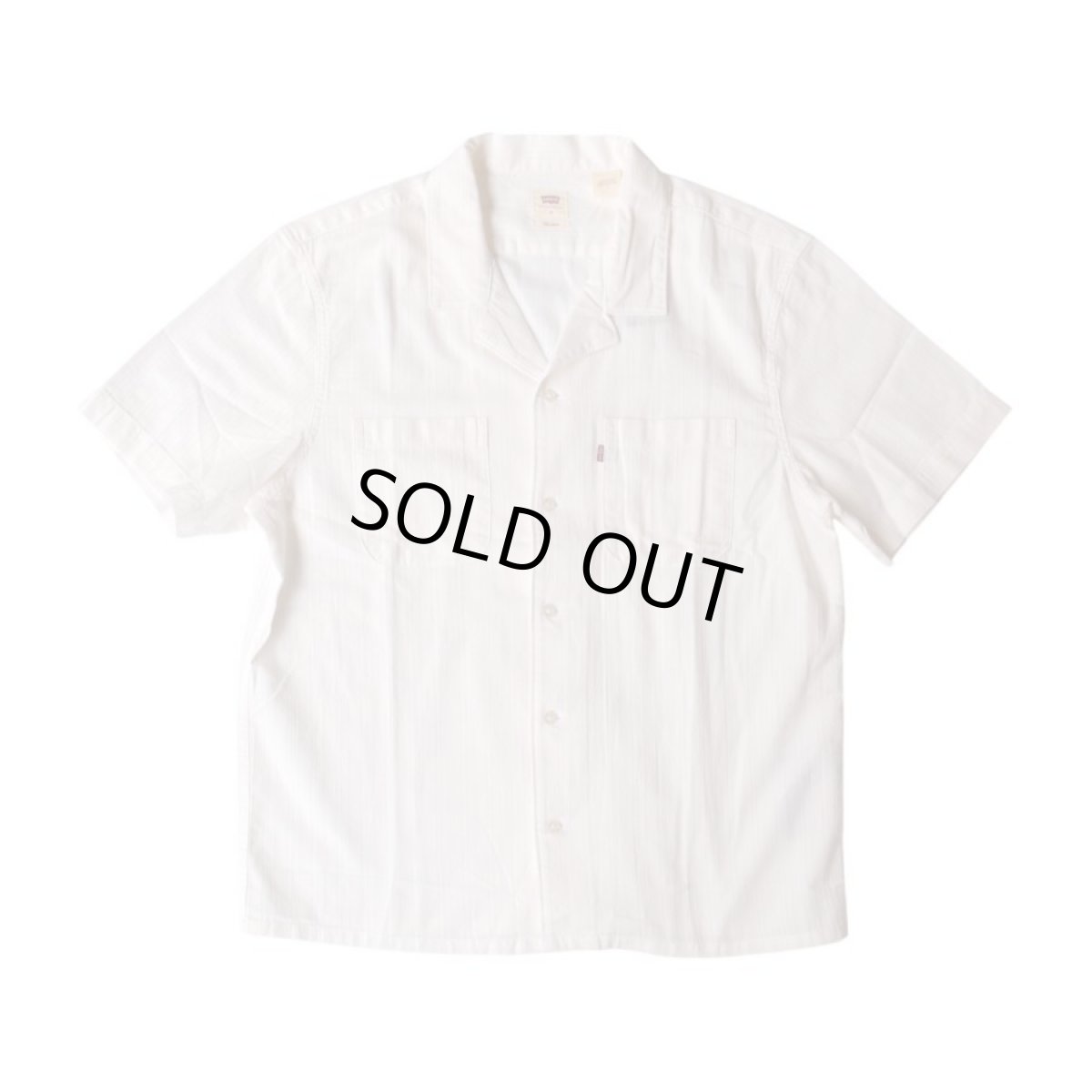 画像1: Levis Classic Camp Shirts - Egret Dobby / リーバイス (1)