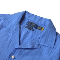 画像3: Polo Ralph Lauren Seersucker Linen S/S Shirts - Scottsdale Blue (3)