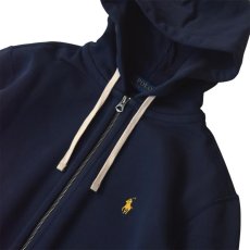 画像2: Polo Ralph Lauren Fleece Full Zip Hoodie - Cruise Navy  (2)