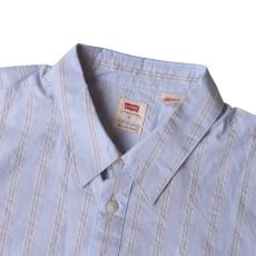 画像2: Levis Lama Boxy Shirt - Bernal Stripe Soft Chambray Blue (2)