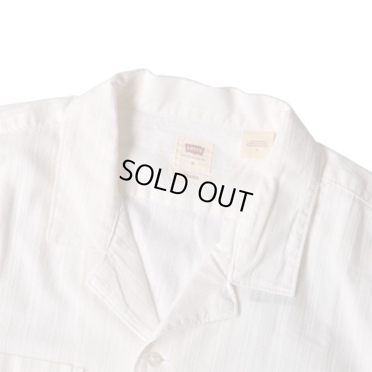 画像2: Levis Classic Camp Shirts - Egret Dobby / リーバイス (2)