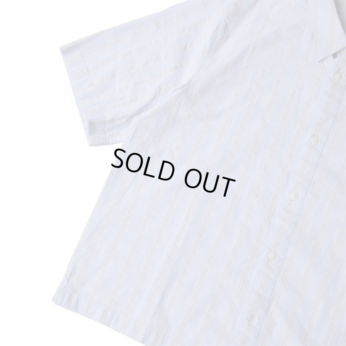 画像3: Levis Lama Boxy Shirt - Bernal Stripe Soft Chambray Blue / リーバイス (3)