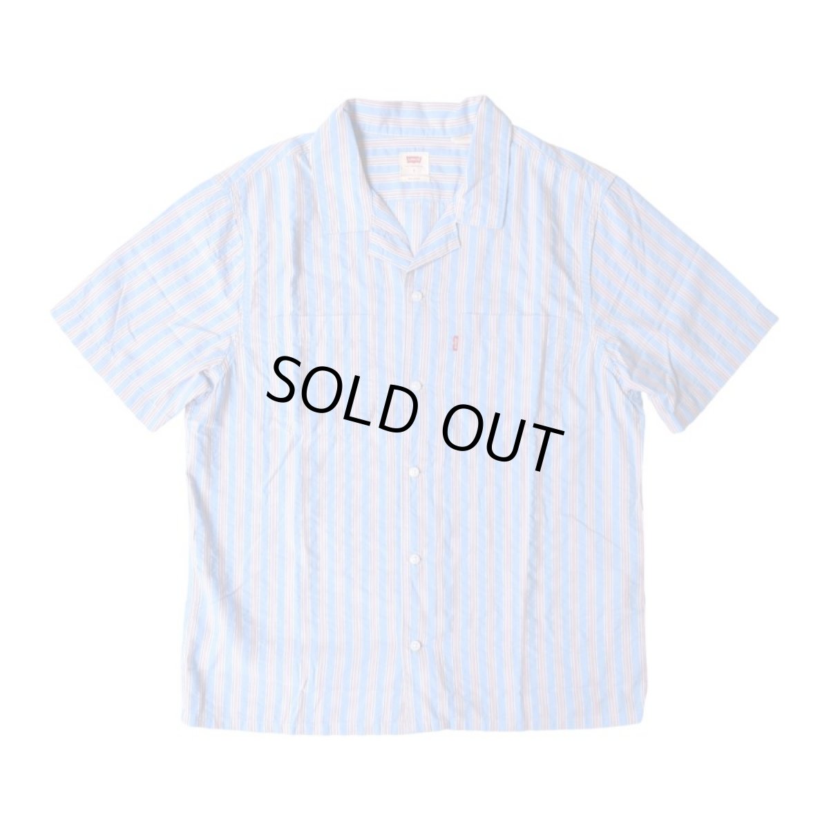 画像1: Levis Classic Camp Shirts - Jay Stripe Allure Seersucker / リーバイス (1)