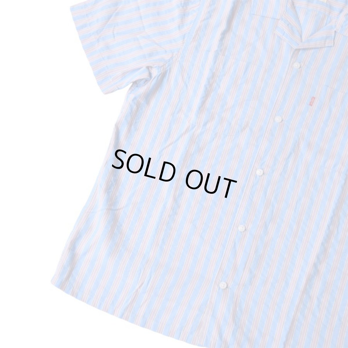 画像4: Levis Classic Camp Shirts - Jay Stripe Allure Seersucker / リーバイス (4)