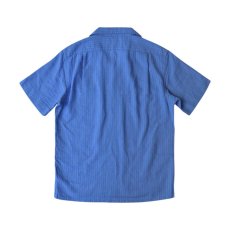 画像2: Polo Ralph Lauren Seersucker Linen S/S Shirts - Scottsdale Blue (2)