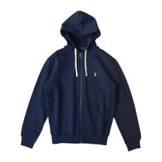 画像1: Polo Ralph Lauren Fleece Full Zip Hoodie - Cruise Navy  (1)