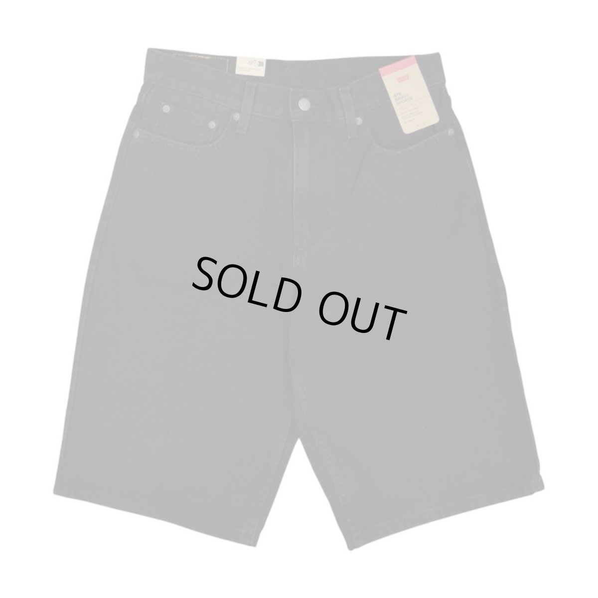 画像1: Levi's 470 Baggy Shorts - Just Tonight Bag / リーバイス 470 バギー ショーツ (1)