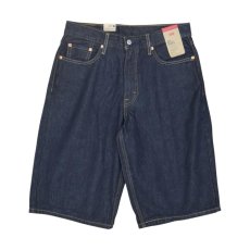 画像1: Levi's 470 Baggy Shorts - Rinse Ruler (1)