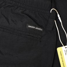 画像4: BAGGY SPORTS 2Tucks Nylon Pants - Black (4)