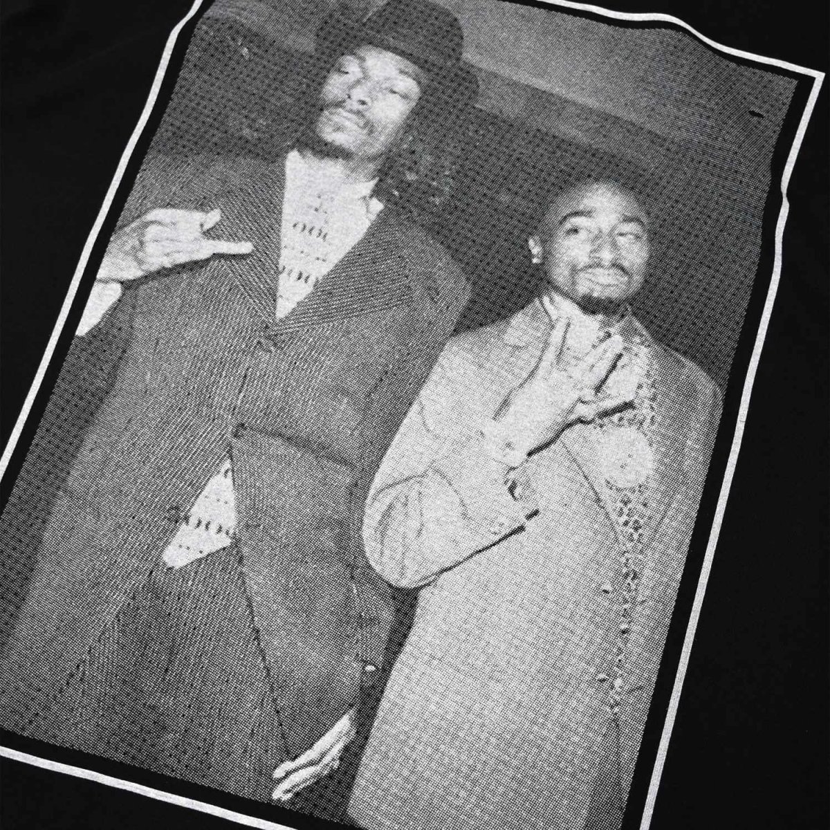 画像2: 2Pac & Snoop S/S T-Shirts Black (2)