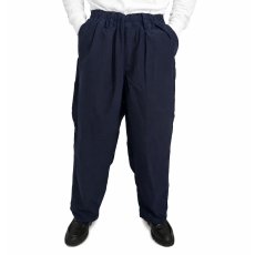 画像5: BAGGY SPORTS 2Tucks Nylon Pants - Navy (5)