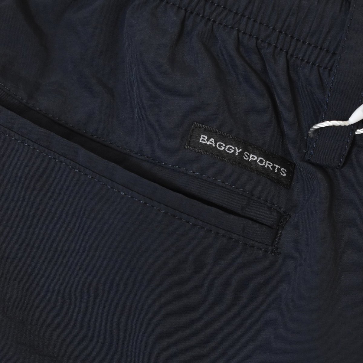 画像4: BAGGY SPORTS 2Tucks Nylon Pants - Navy (4)