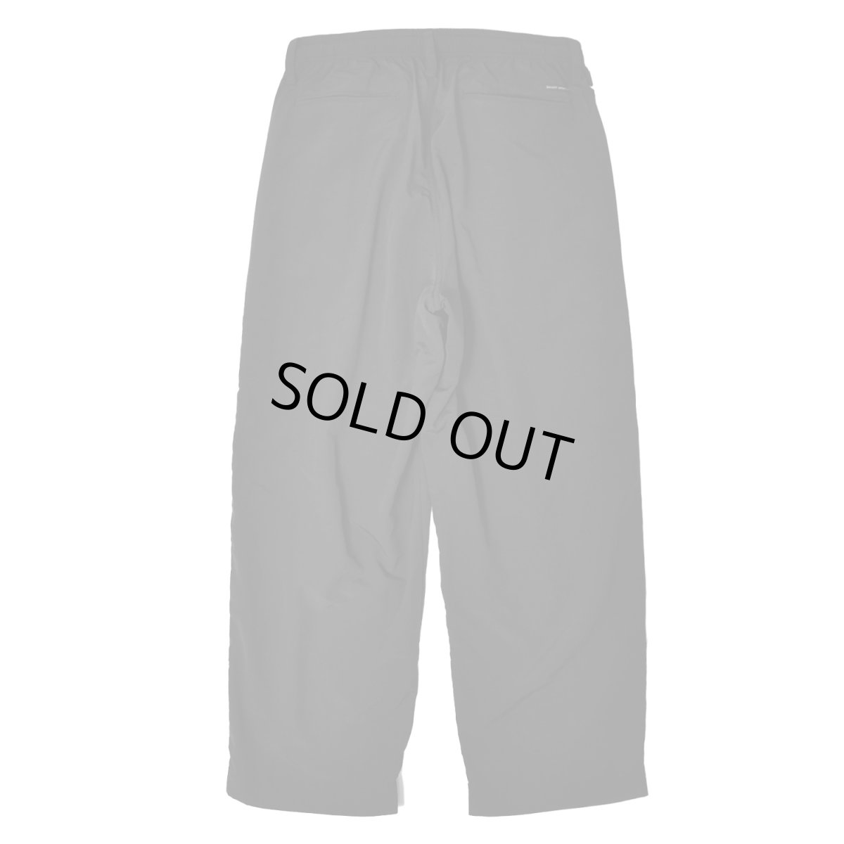 画像2: BAGGY SPORTS 2Tucks Nylon Pants - Black (2)
