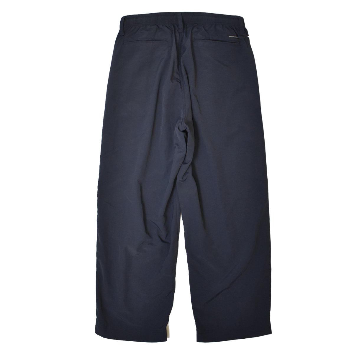 画像2: BAGGY SPORTS 2Tucks Nylon Pants - Navy (2)