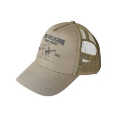 画像1: True Religion Trucker Buddha Logo - Olive (1)