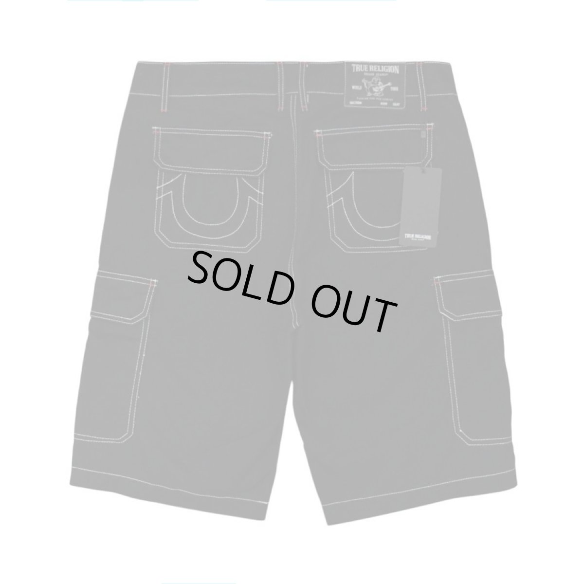 画像2: True Religion Cargo Shorts - Jet Black (2)