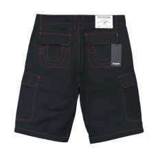 画像2: True Religion Cargo Shorts - Jet BlackｘRed (2)
