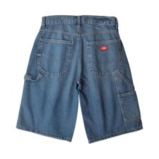 画像2: Dickies 13inch Carpenter Shorts - Vickery Wash Indigo (2)