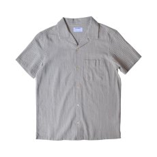 画像1: Old Navy S/S Stripe Shirts - Khaki (1)