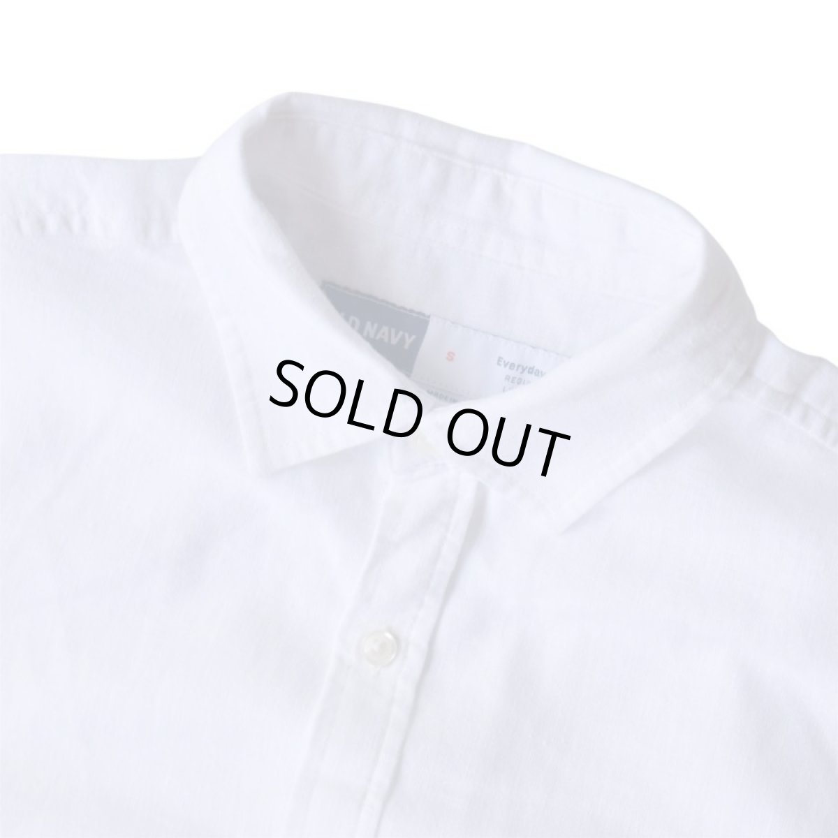 画像2: Old Navy S/S Linen Shirts - White (2)