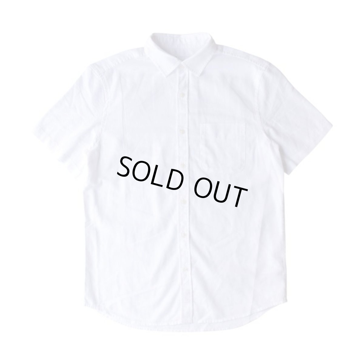 画像1: Old Navy S/S Linen Shirts - White (1)