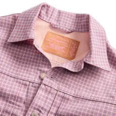 画像3: Levi'sｘ194Local TypeII Trucker Jacket - Pink Plaid (3)
