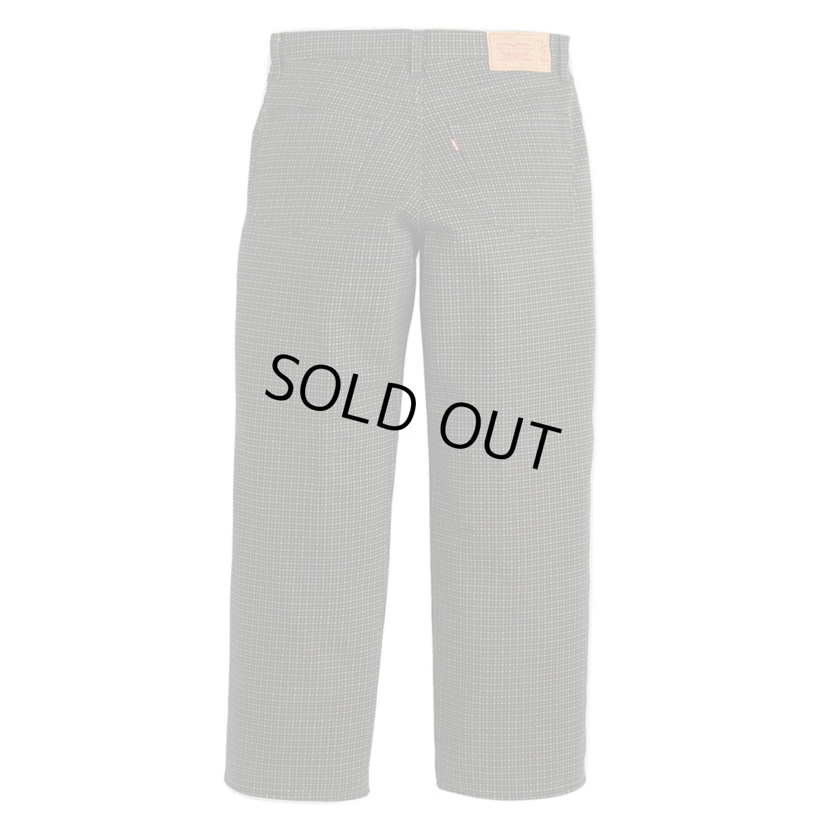 画像2: Levi'sｘ194Local 578 Baggy Jeans - Grey Plaid (2)