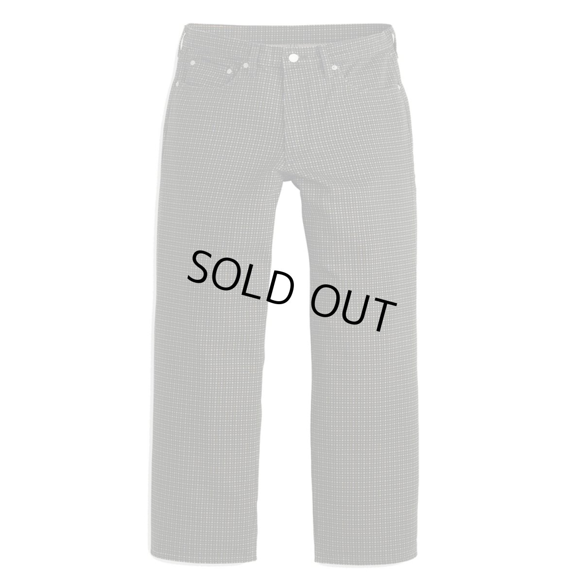 画像1: Levi'sｘ194Local 578 Baggy Jeans - Grey Plaid (1)