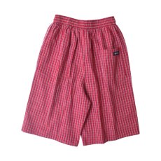 画像2: Shaka Wear Baggy Plaid Shorts - Red (2)