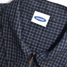 画像3: RAWDRIP S/S Full Zip Dobby Shirts - Navy (3)