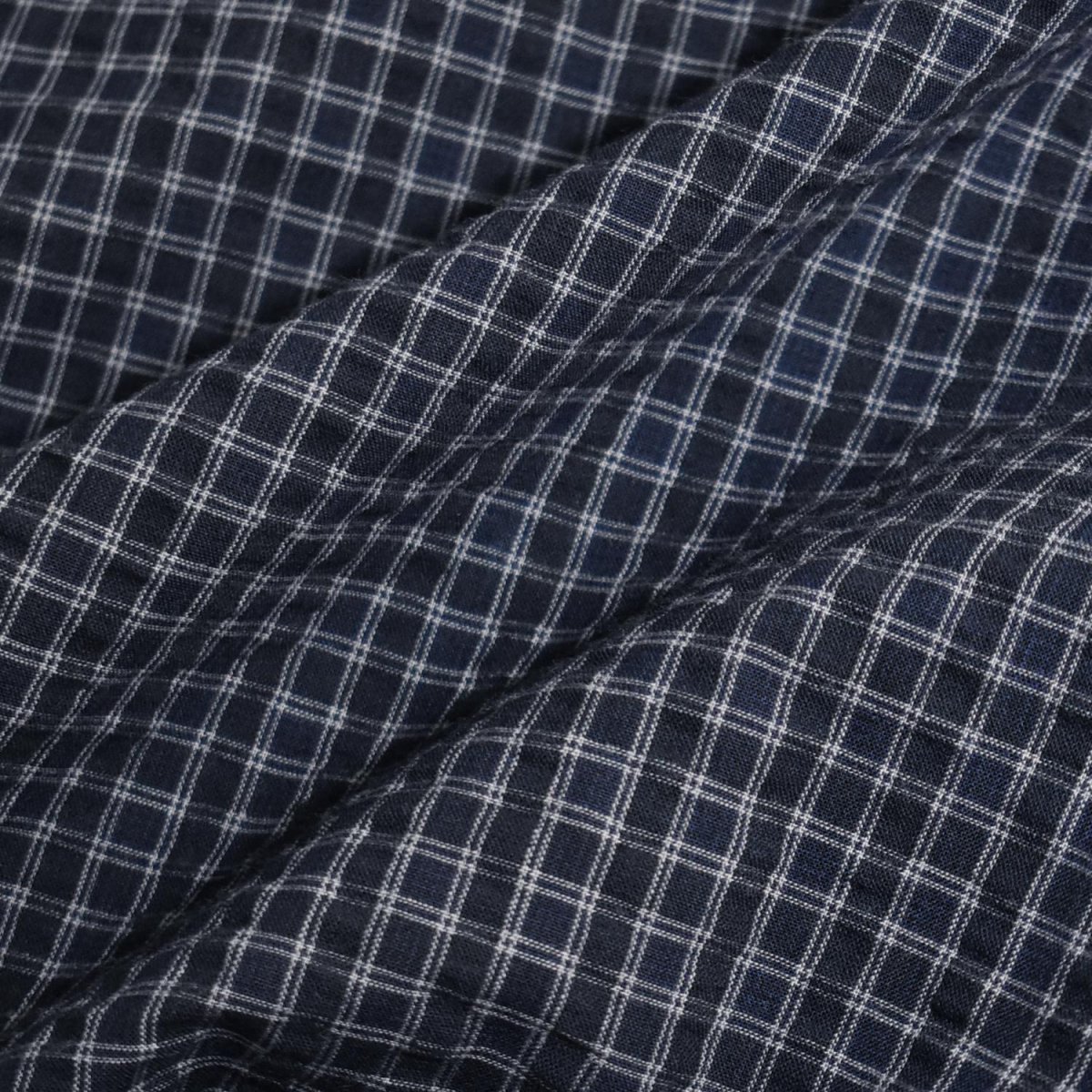 画像4: RAWDRIP S/S Full Zip Dobby Shirts - Navy (4)