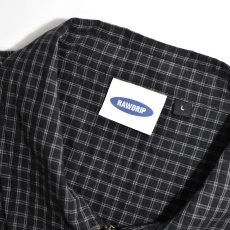 画像3: RAWDRIP S/S Full Zip Dobby Shirts - Black (3)