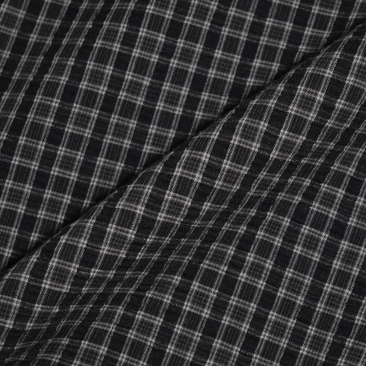 画像4: RAWDRIP S/S Full Zip Dobby Shirts - Black (4)