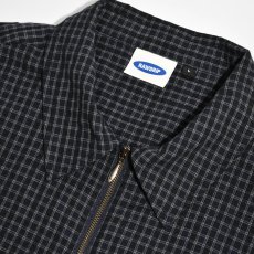 画像2: RAWDRIP S/S Full Zip Dobby Shirts - Black (2)
