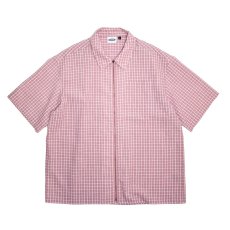 画像1: RAWDRIP S/S Full Zip Dobby Shirts - Pink (1)