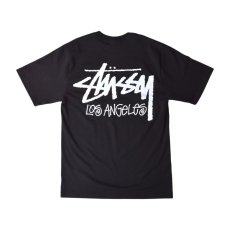 画像1: Stussy Chapter S/S Tee "Los Angeles" - Black (1)
