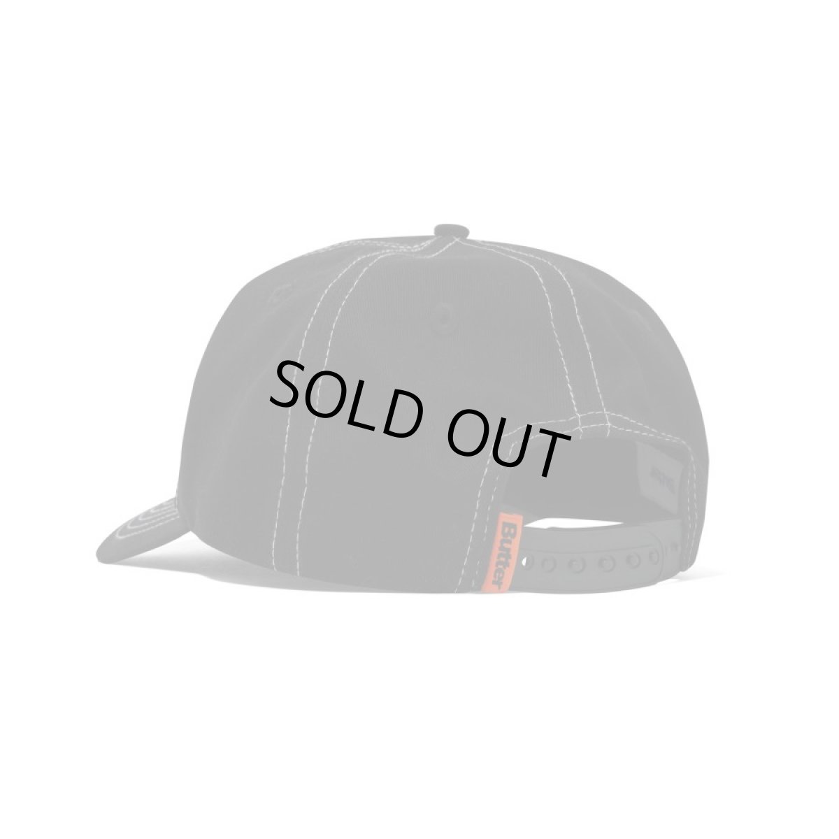 画像2: Butter Goods Nail 5 Panel Cap - Black (2)