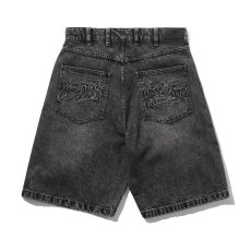 画像2: Butter Goods Drummer Baggy Denim Shorts - Black (2)