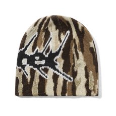 画像2: Butter Goods Nail Skully Beanie - Camo (2)