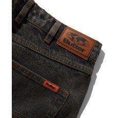 画像4: Butter Goods Relaxed Denim Jeans - Charcoal (4)