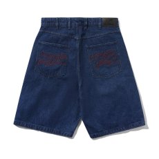 画像2: Butter Goods Drummer Baggy Denim Shorts - Dark Indigo (2)