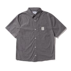 画像1: Butter Goods Equipment S/S Shirt - BlackｘGrey (1)