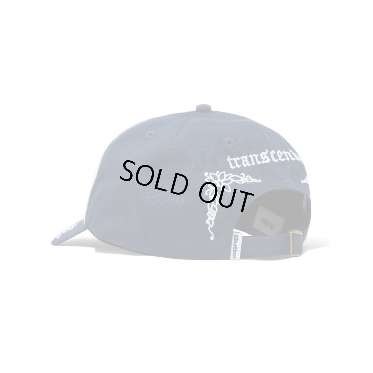 画像3: Butter Goods Spiritual Logo 6 Panel Cap - Navy (3)