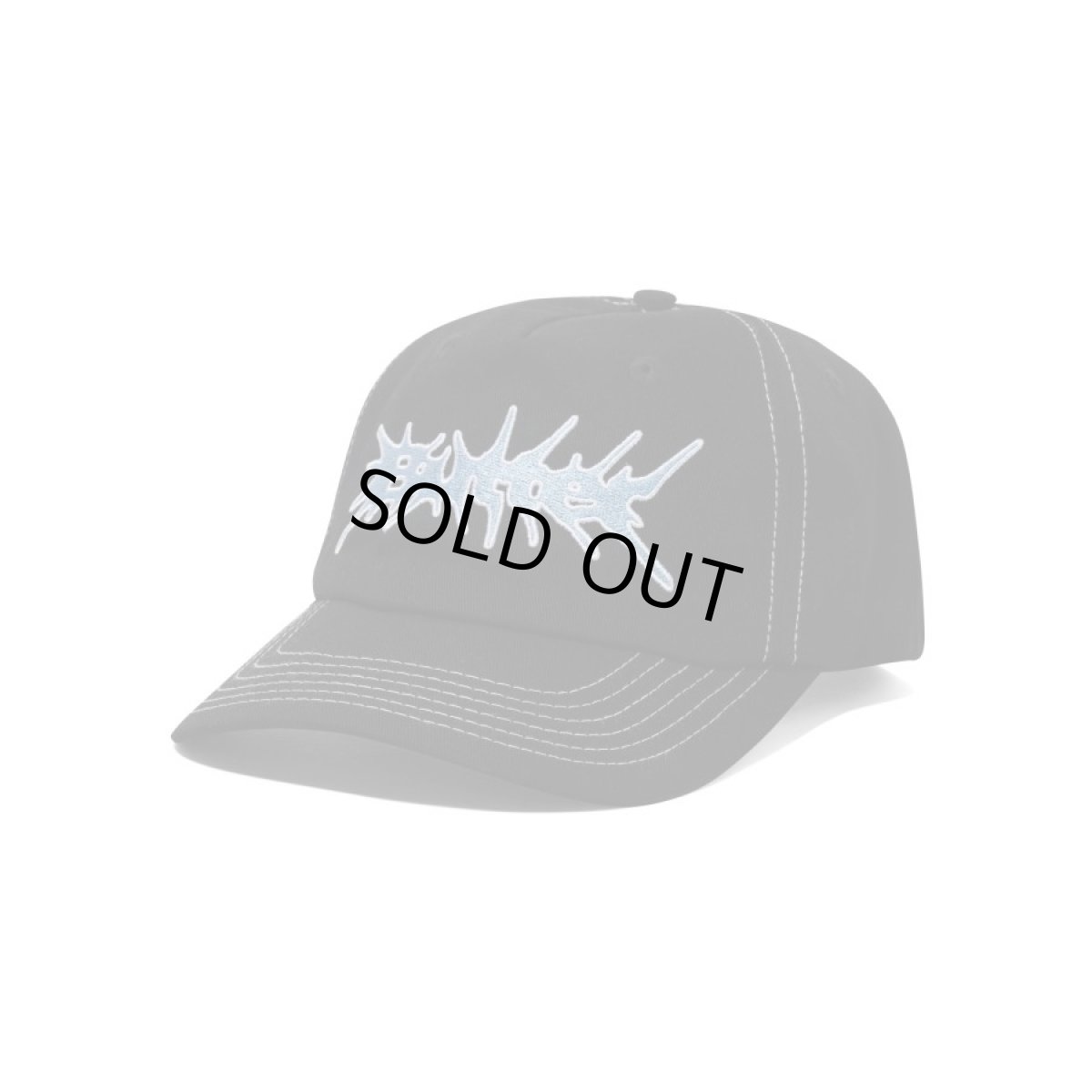 画像1: Butter Goods Nail 5 Panel Cap - Black (1)