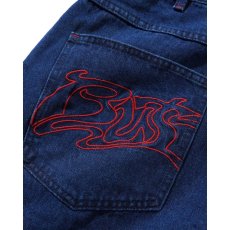 画像5: Butter Goods Drummer Baggy Denim Shorts - Dark Indigo (5)