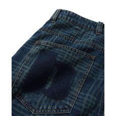 画像3: Butter Goods Burn Wide Cut Denim Jeans - Plaid (3)