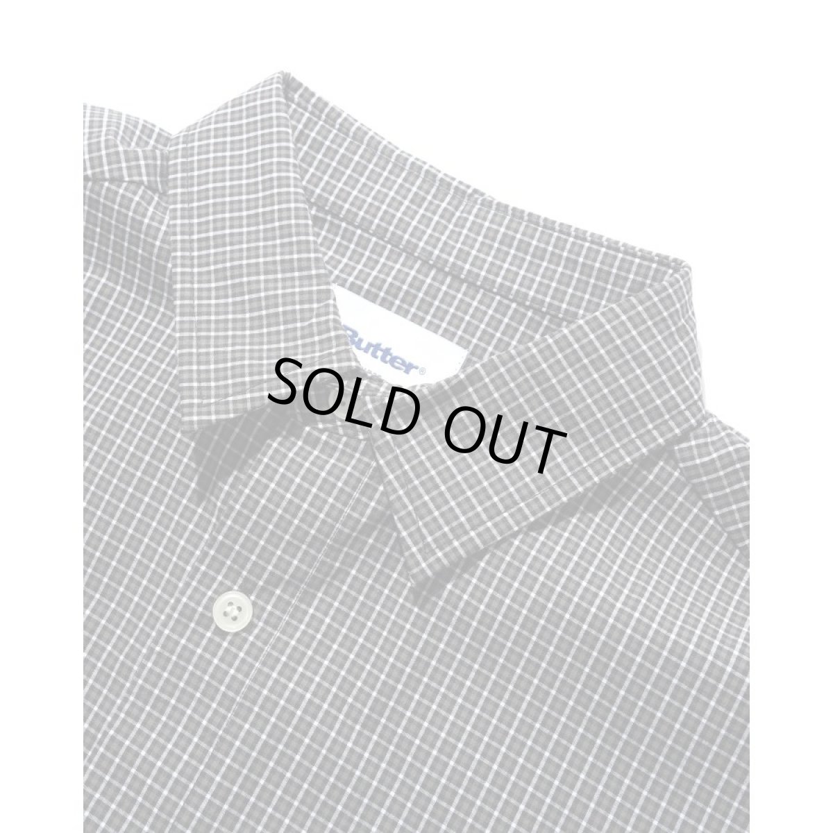 画像2: Butter Goods Equipment S/S Shirt - BlackｘGrey (2)