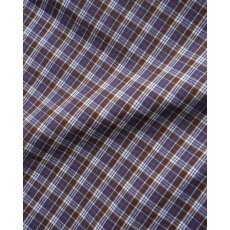 画像2: Butter Goods Equipment S/S Shirt - NavyｘBrown  (2)