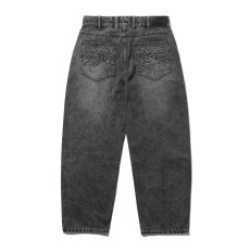 画像2: Butter Goods Drummer Baggy Denim Jeans - Black (2)